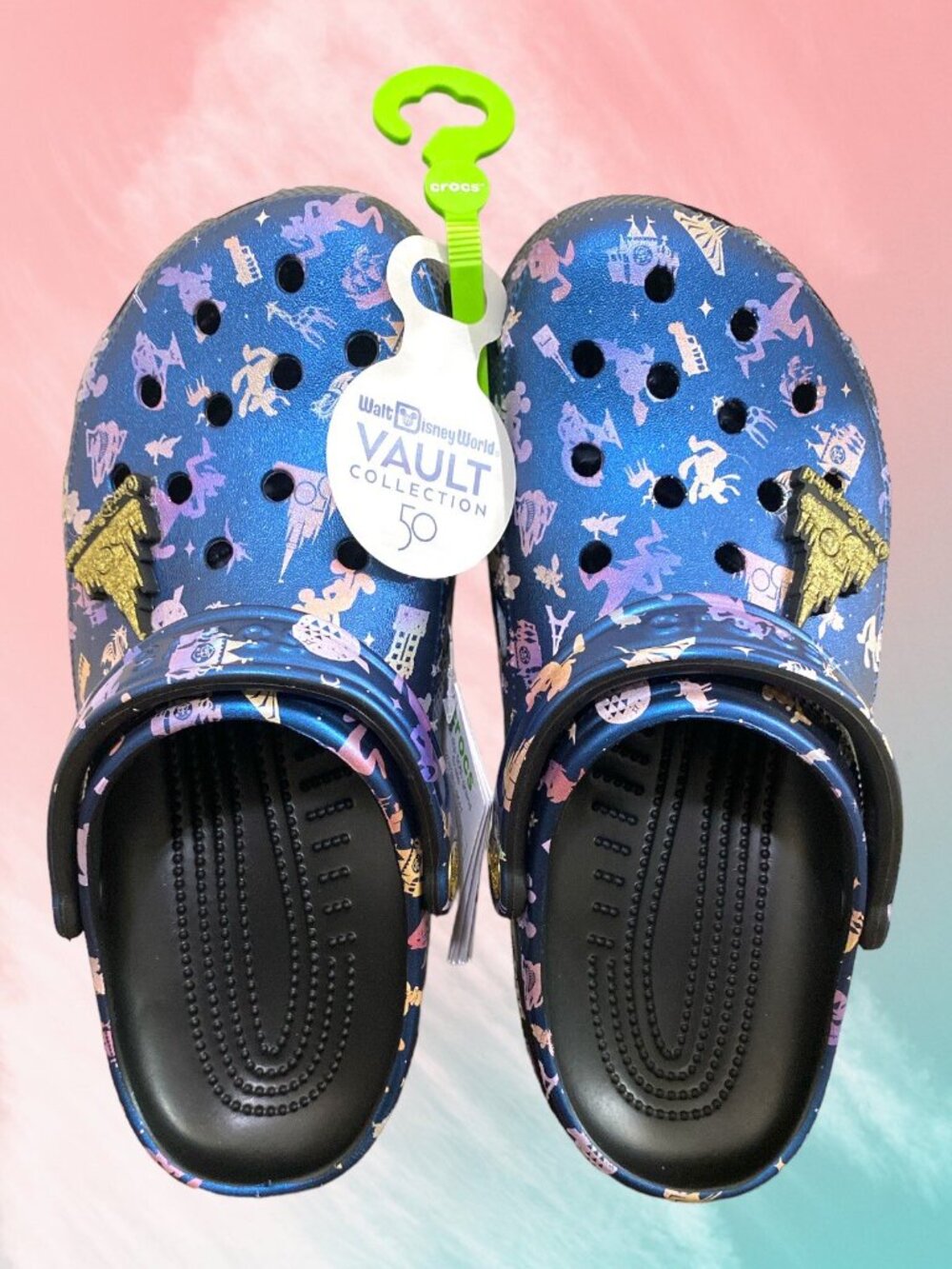 Crocs Walt Disney World 50th Anniversary Grand Finale Clogs M6/W8 NEW